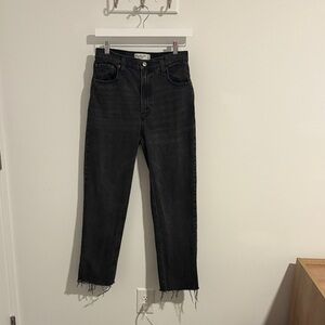 Abercrombie & Fitch Dark Gray Ultra High Rise Jeans